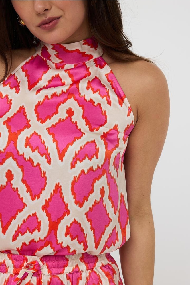 TOP HALTER DISCO SPARK HS25 15213 999 print